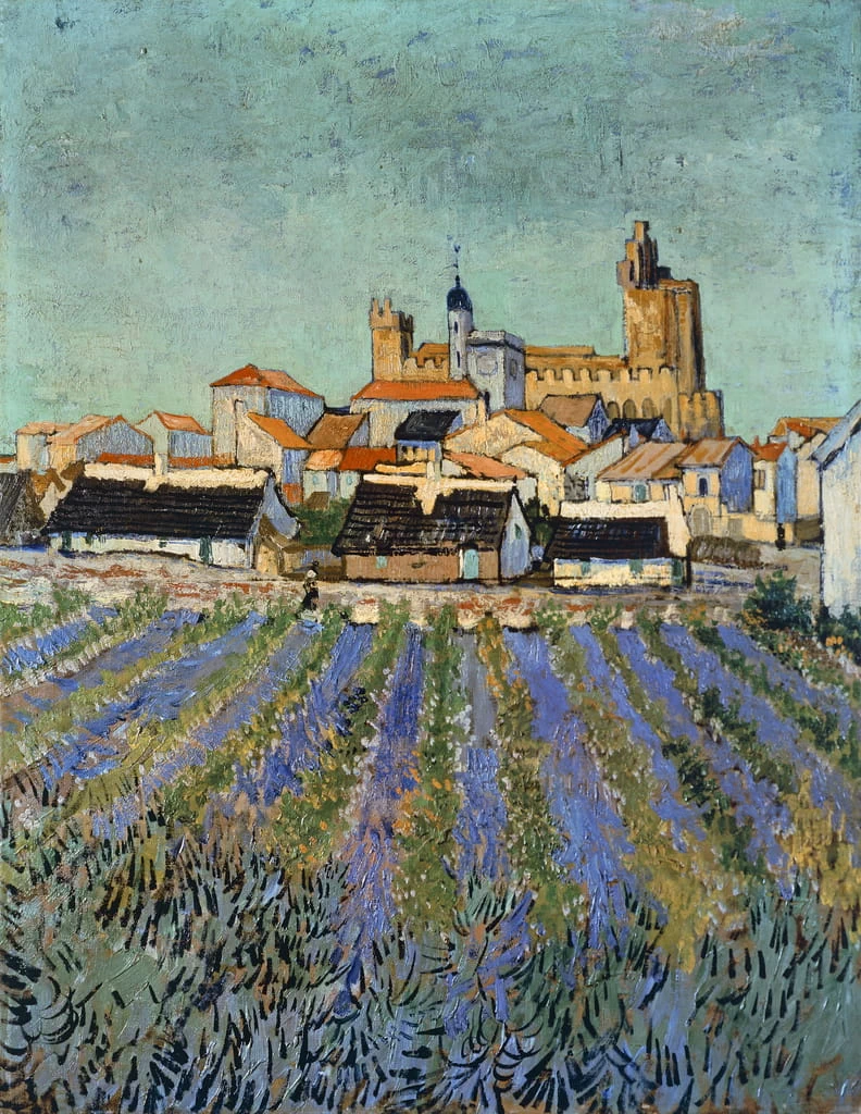  244-Vincent van Gogh-Saintes-Maries-de-la-Mer - Rijksmuseum Kroller-Muller, Otterlo 